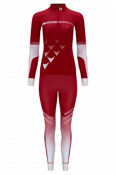 Комбинезон Bivium "Энергия 3.0" WMN Белый/красный