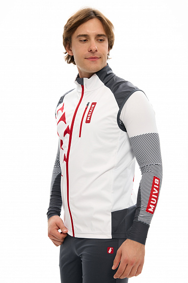 Жилет Bivium "Пик 3.0" MEN Белый/графит