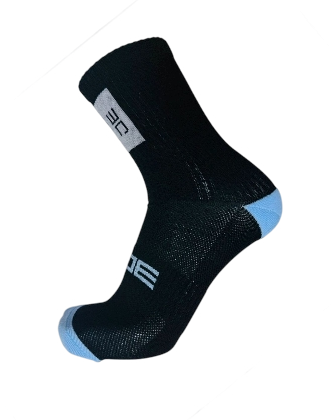 Носки DE 2025 чер/голуб.