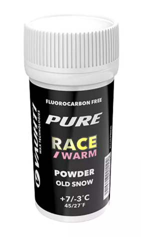 Порошок VAUHTI PURE RACE OLD SNOW WARM (+7-3) 35гр EV31110-RACEOSW35
