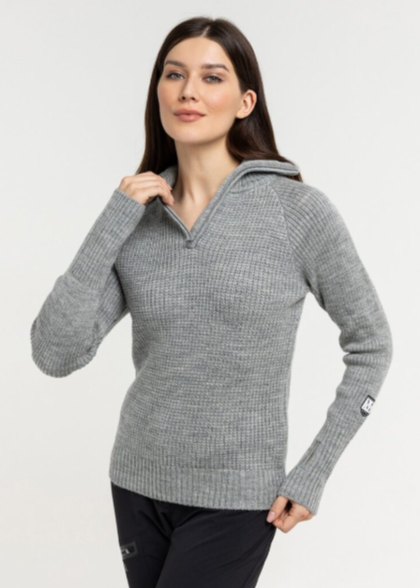 Свитер Moax Komi унисекс (серый меланж)