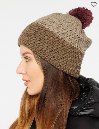 Шапка MOAX Star серо-зеленый