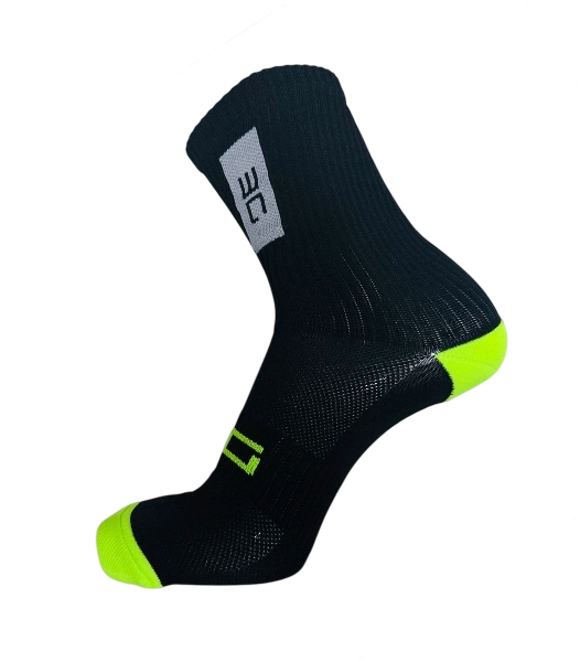 Носки DE 2025 чер/салат.
