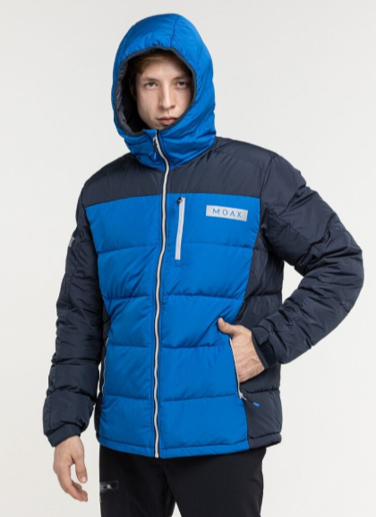 Куртка пуховая  MOAX Club Team мужская (синий)