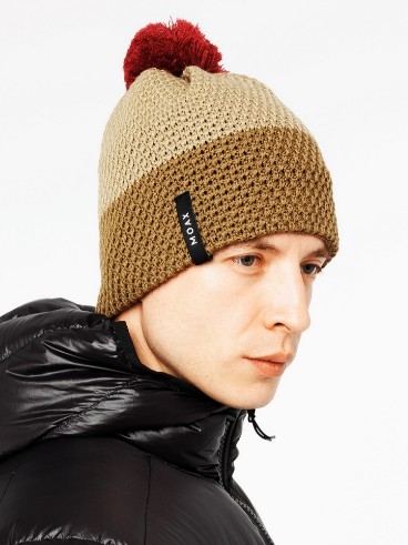 Шапка MOAX Star серо-зеленый