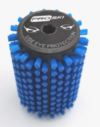 Щетка роторная PRO SKI синий нейлон, 100 мм