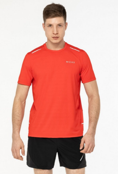 Футболка MOAX FLAME MEN короткий рукав (ярко-красный)MX114621-99992