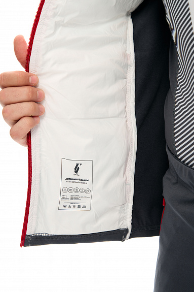 Утепленная куртка Bivium "Комфорт 3.0" MEN Белый/графит