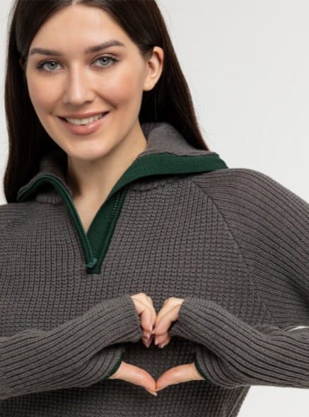 Свитер Moax Komi унисекс (угольный)