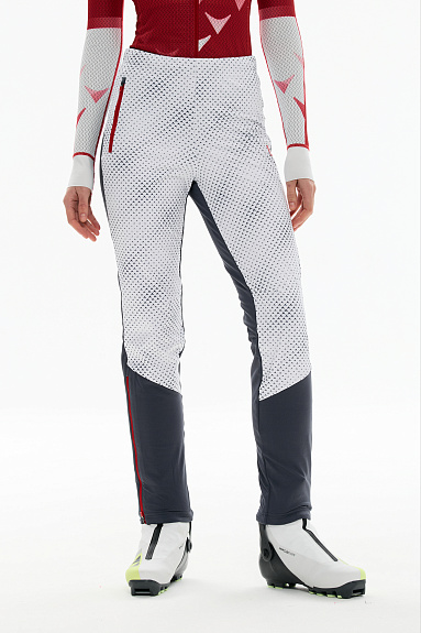 Разминочные брюки Bivium "Баланс 3.0" WMN Белый/графит