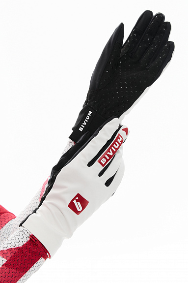 Перчатки Bivium Race белые