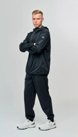 Ветрозащитный костюм DE черный муж.