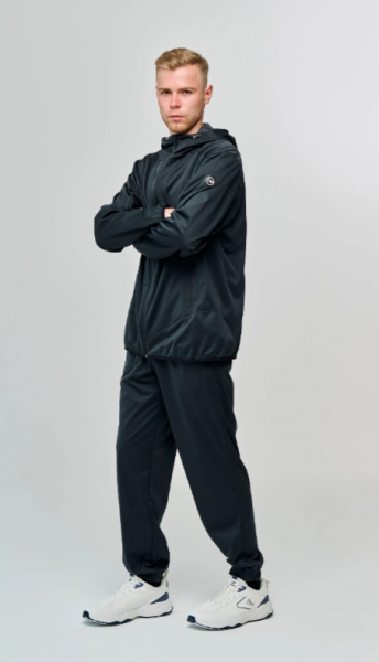 Ветрозащитный костюм DE черный муж.