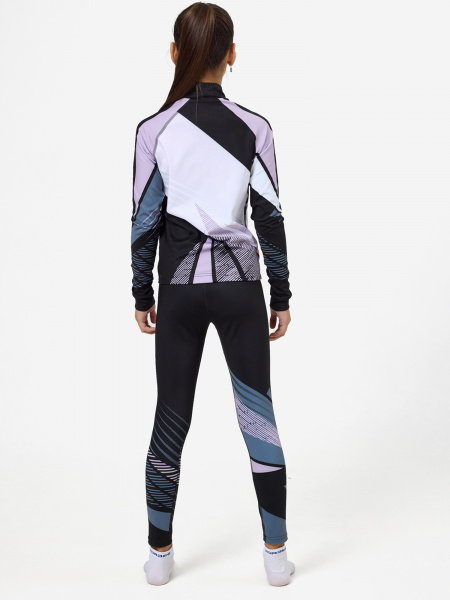 Комб. гоночный Nordski JR Heat Black/Lavender NSJ678106