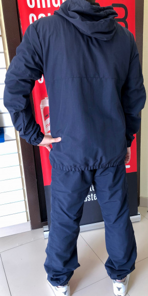 Костюм спортивный DE (лето) темно-синий