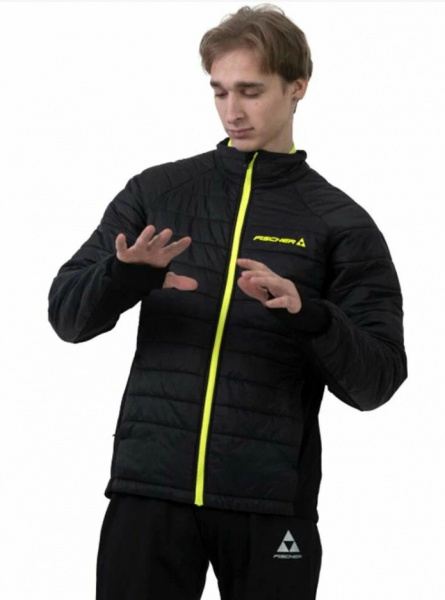 Куртка FISCHER HYBRID WARM черн.GR8287-100