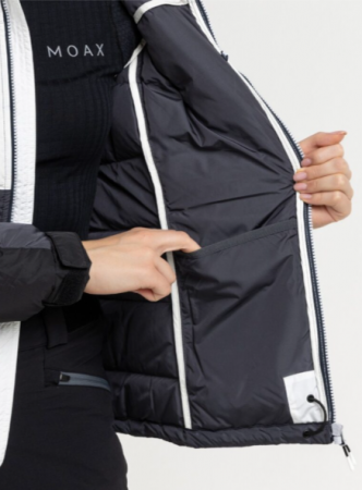 Куртка пуховая MOAX Club Team жен. (белый)