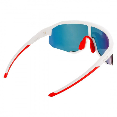 Очки MOAX TAPER бел/красн (3 желт/оранж OS) 1 линз.