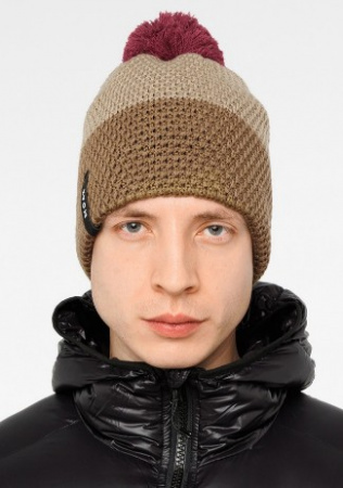 Шапка MOAX Star серо-зеленый