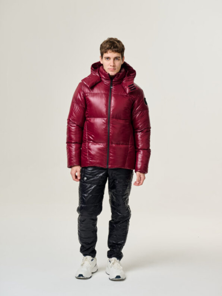 Куртка утепленная DE "УКТУС" бордовая