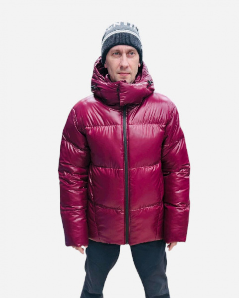 Куртка утепленная DE "УКТУС" бордовая