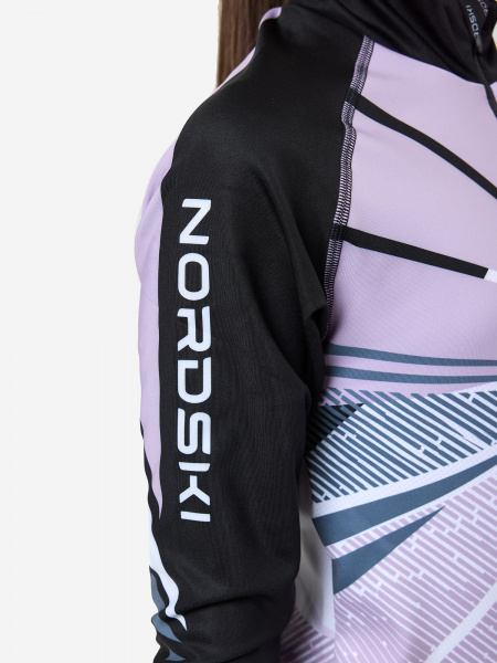 Комб. гоночный Nordski JR Heat Black/Lavender NSJ678106