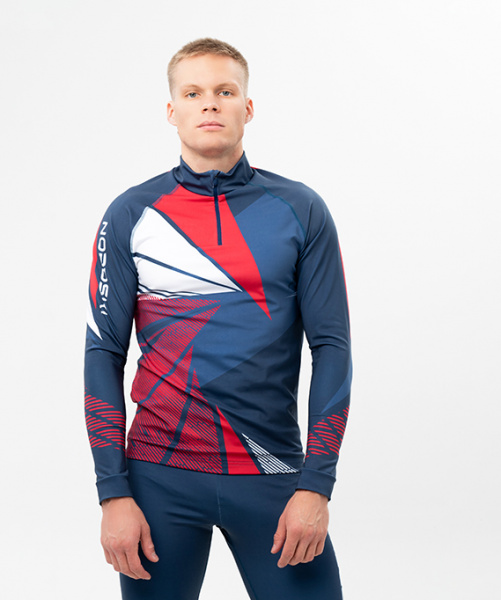 Комб. гоночный Nordski Heat Blue/red муж.NSV677987
