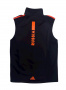 Жилет разминочный Adidas Black/Orange