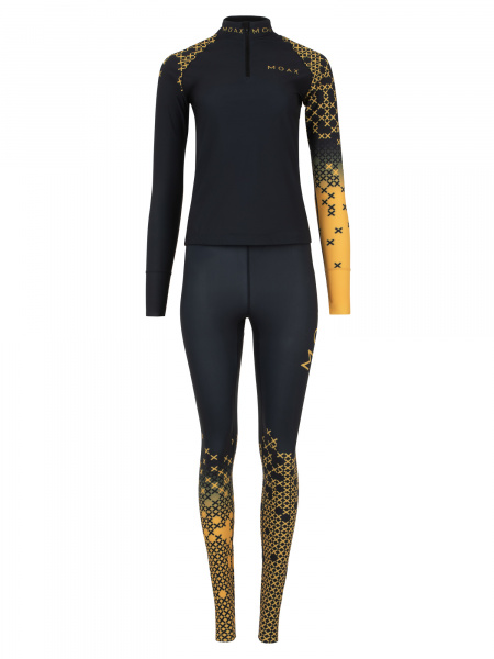 Комбинезон MOAX Sirius Race (черн/зол) жен. MX215320-10020