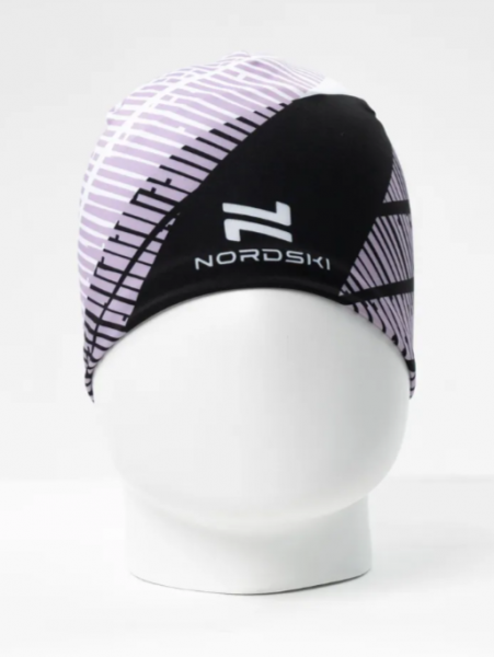 Шапка Nordski Heat JR Black/Lavender NSV226106