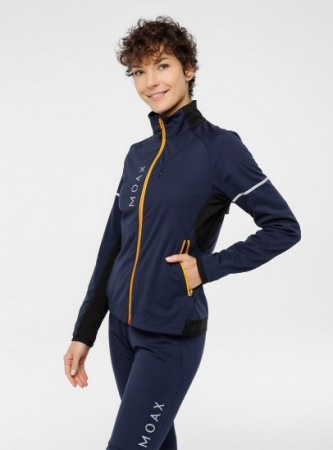 Куртка разминочная MOAX Dynamic (синий) WMN