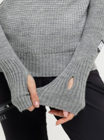 Свитер Moax Komi унисекс (серый меланж)