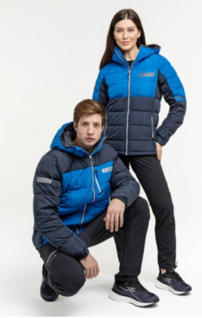 Куртка пуховая  MOAX Club Team мужская (синий)