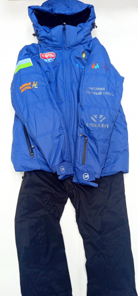 Утепленный костюм DE "УКТУС" Югра sky/blue