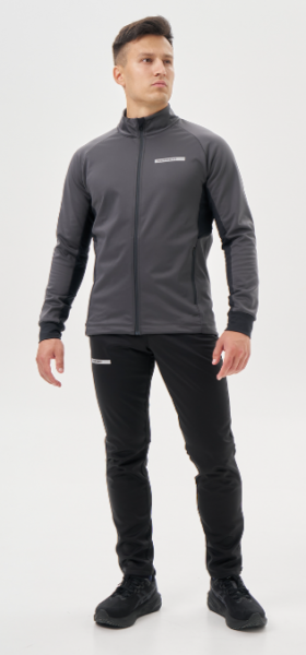 Разминочная кофта Nordski Core Grafit/Black NSM657198