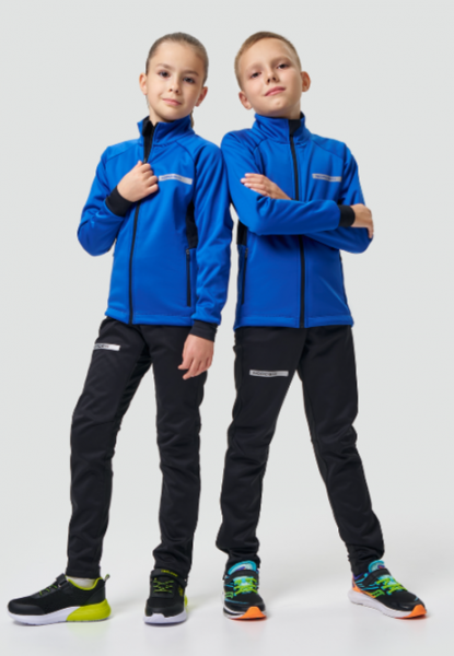 Разминочные брюки Nordski Active Black JR NSJ672100