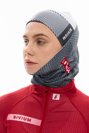 Шапка гоночная Bivium "Энергия 3.0" белый/графитовый