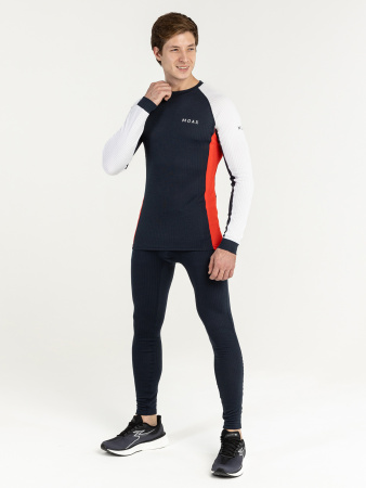 Термофутболка MOAX RACE LS Men т/син/красный MX114031-75120
