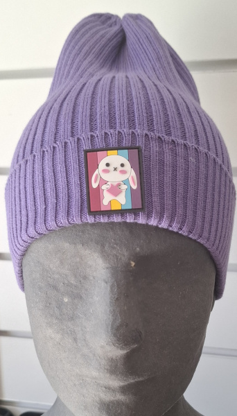 Шапка ASWERY VIKNY фиолетовая 