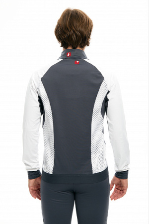 Разминочная куртка Bivium "Баланс 3.0" MEN Белый/графит