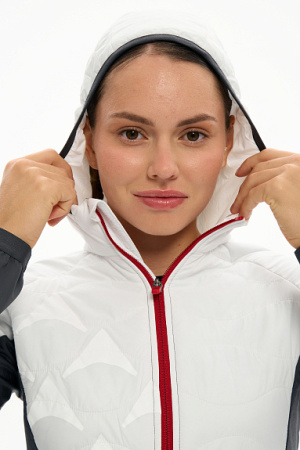 Утепленная куртка Bivium "Комфорт 3.0" WMN Белый/графит