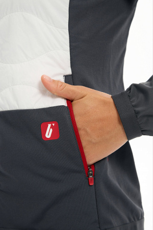 Утепленная куртка Bivium "Комфорт 3.0" WMN Белый/графит