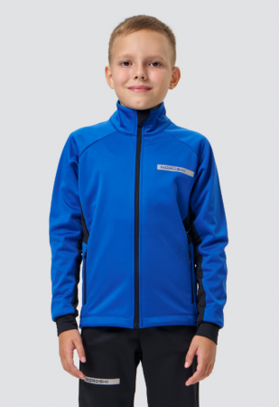 Тренировочная кофта Nordski Core True Blue/Black JR NSJ667898