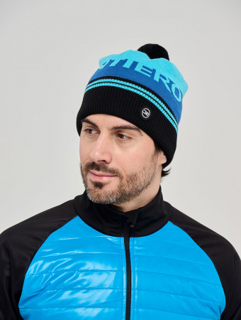 Шапка DE Sentierо, син/гол