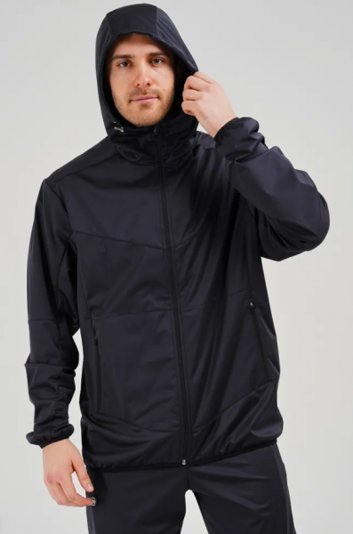 Ветрозащитный костюм DE черный муж.