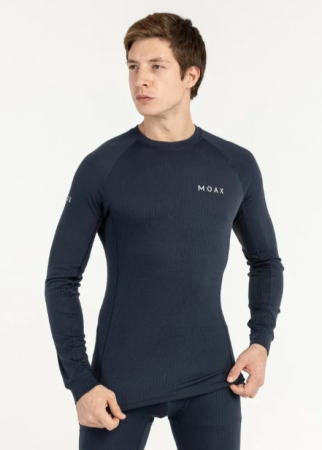 Термофутболка MOAX RACE LS Men темно-синий 