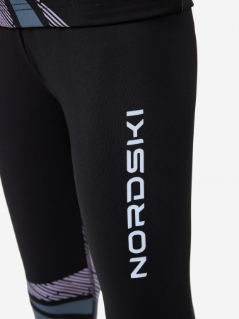 Комб. гоночный Nordski JR Heat Black/Lavender NSJ678106