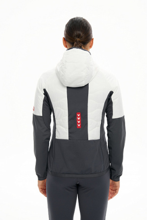 Утепленная куртка Bivium "Комфорт 3.0" WMN Белый/графит