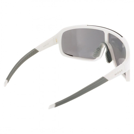 Очки MOAX VIRU бел/серый (1 серый OS) 1 линз.