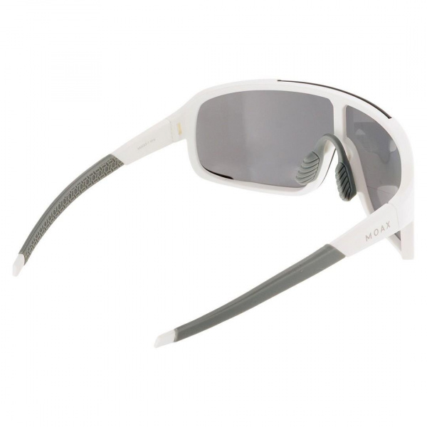 Очки MOAX VIRU бел/серый (1 серый OS) 1 линз.